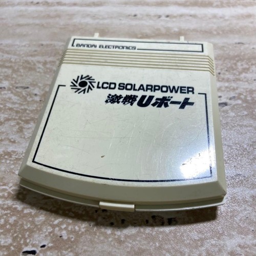 Bandai lcd solar power gekisen - bandai,